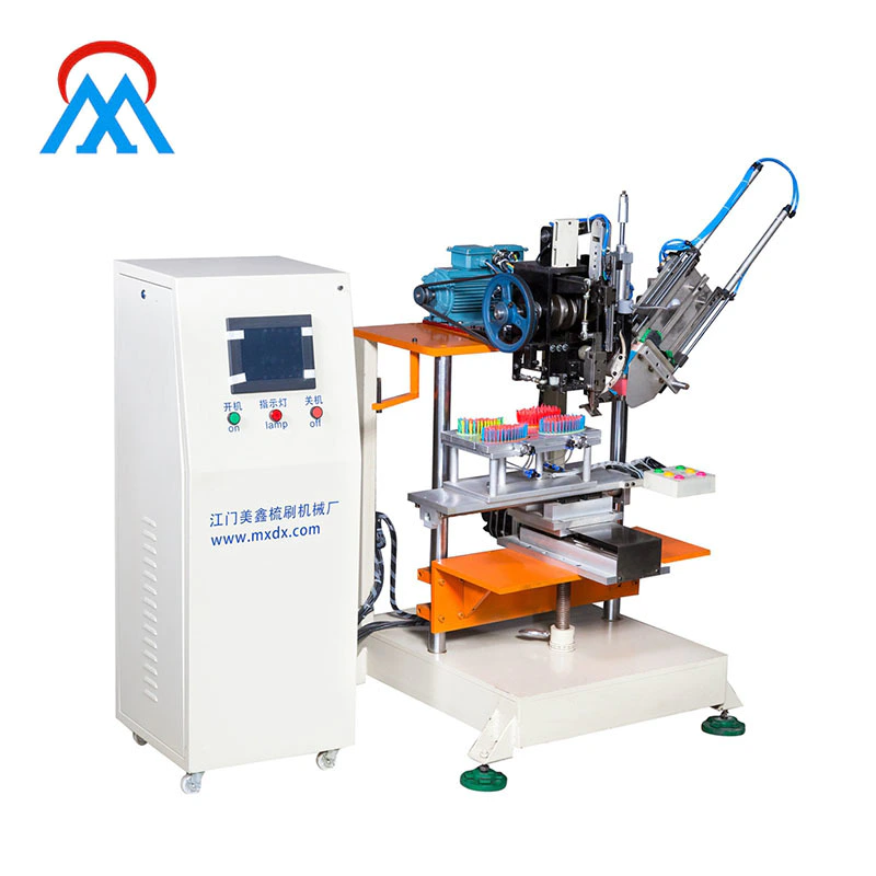 double head plastic broom making machine factory price for industrial brush