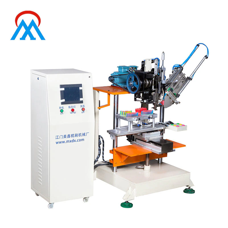 MX machinery double head plastic broom making machine personalized for clothes brushes