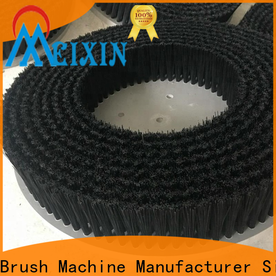 stapled nylon bristle brush factory price for industrial