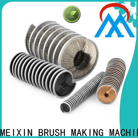 internal metal brush design for steel