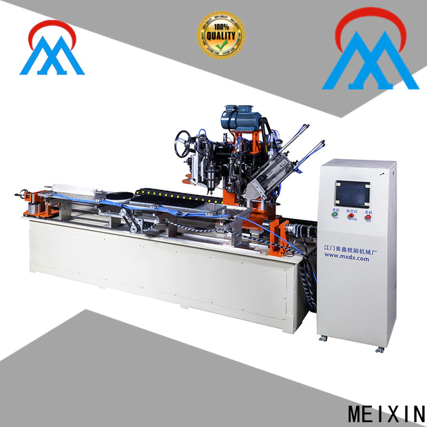 MEIXIN 3 grippers Brush Drilling And Tufting Machine design for PET brush
