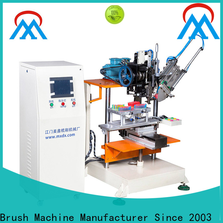 double head plastic broom making machine supplier for industrial brush