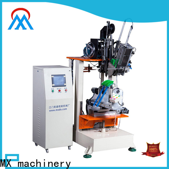 2 drilling heads Brush Making Machine customized for hair brushes