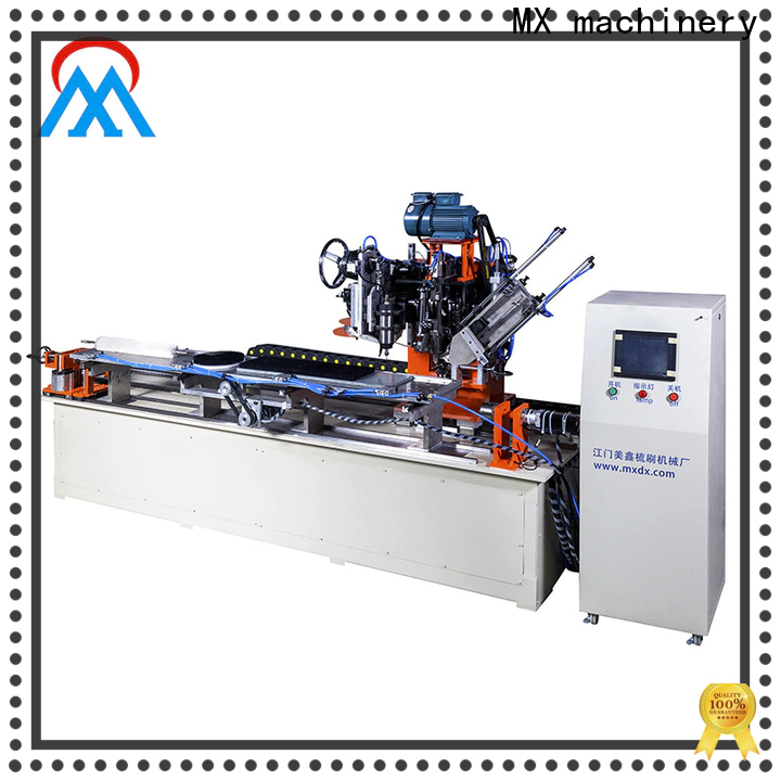 3 grippers Brush Drilling And Tufting Machine with good price for PP brush