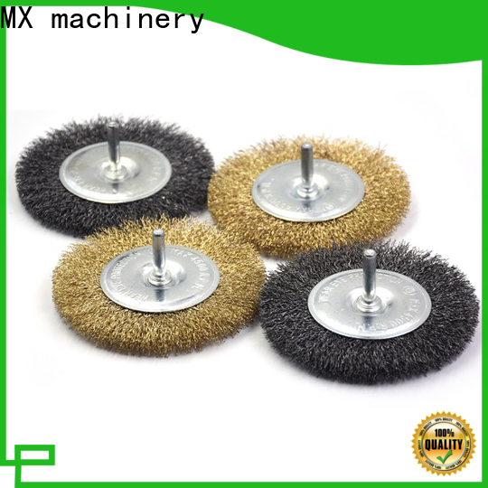 MX machinery deburring brass brush with good price for industrial