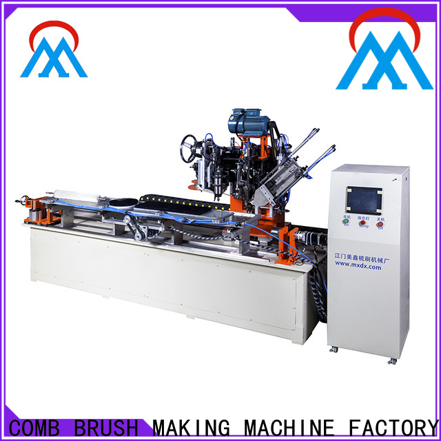 3 grippers Brush Drilling And Tufting Machine design for PET brush