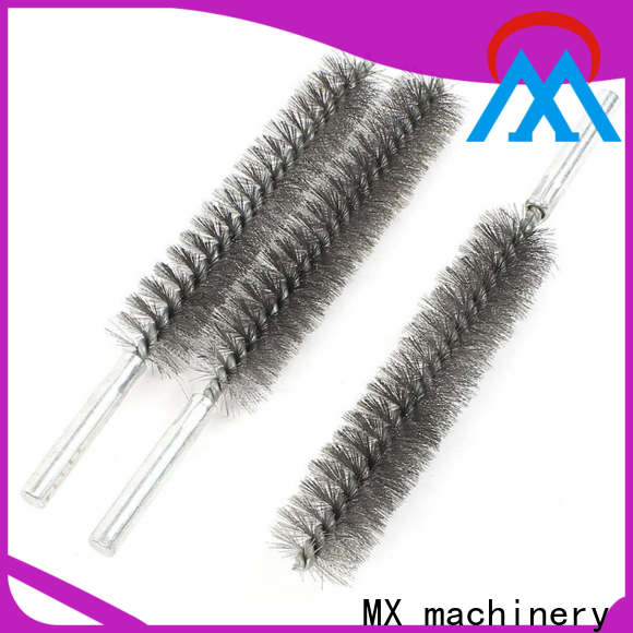 MX machinery practical deburring wire brush design for steel