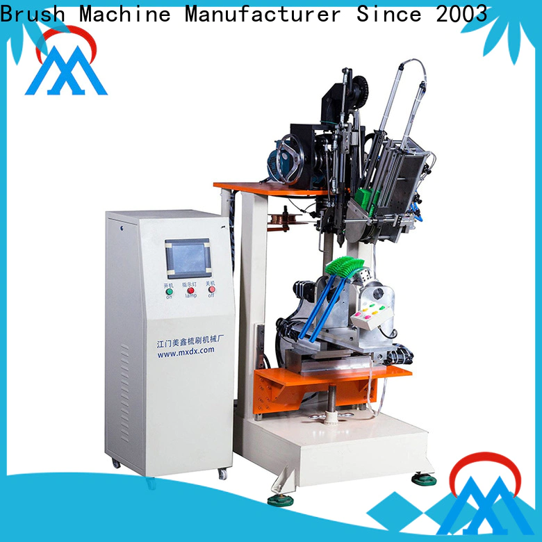 2 drilling heads toothbrush making machine manufacturer for industrial brush