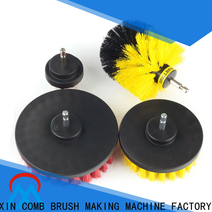 stapled nylon brush for drill wholesale for industrial