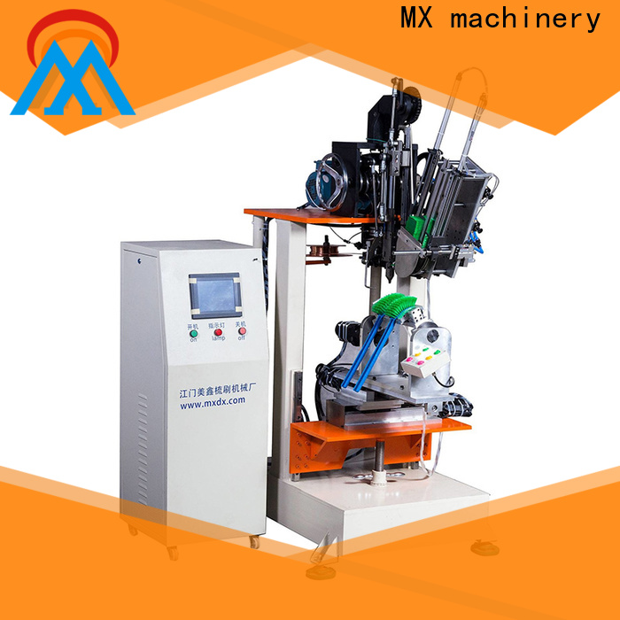 2 drilling heads Brush Making Machine manufacturer for household brush