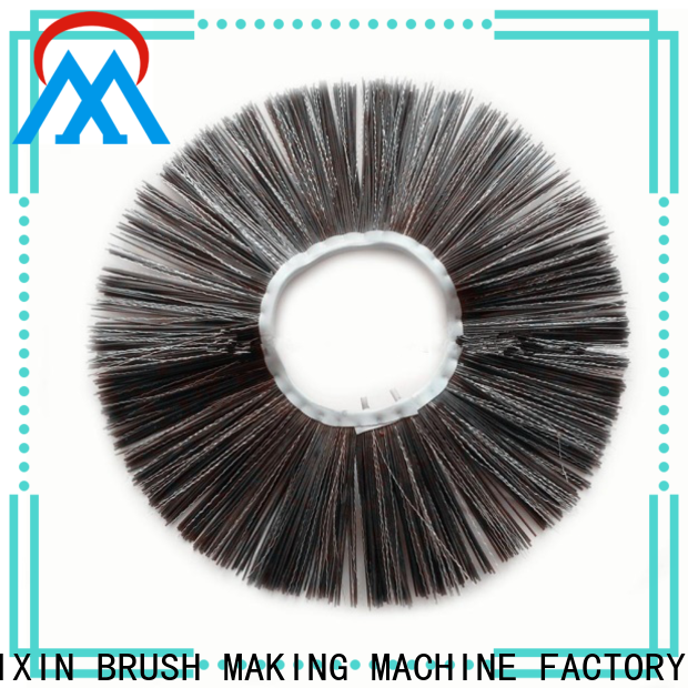 stapled nylon wheel brush personalized for cleaning