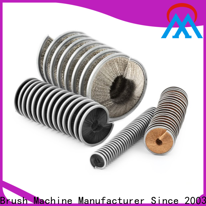 MX machinery deburring wire brush design for steel