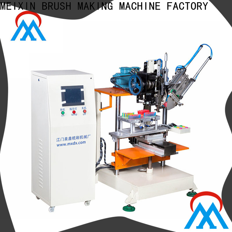 double head plastic broom making machine supplier for industrial brush