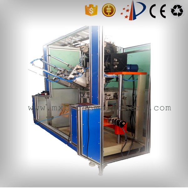 MEIXIN MX165 2 Axis Double Head Broom Tufting Machines 2 Axis Brush Making Machine image1