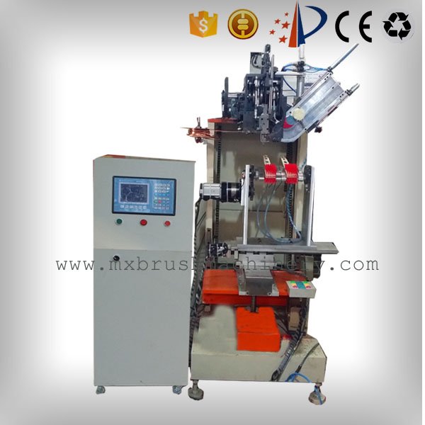 MEIXIN MXF189 4 Axis Hockey Brush Tufting Machine 4 Axis Brush Making Machine image7