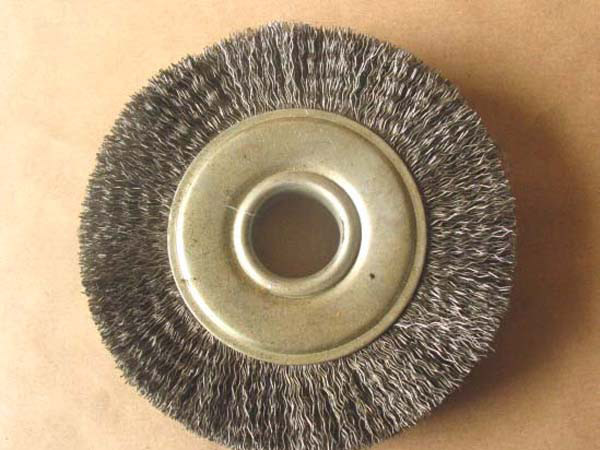 Escova de roda de polimento abrasivo industrial personalizado fabricante chinês