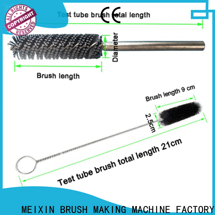 MEIXIN top quality nylon tube brushes personalized for washing