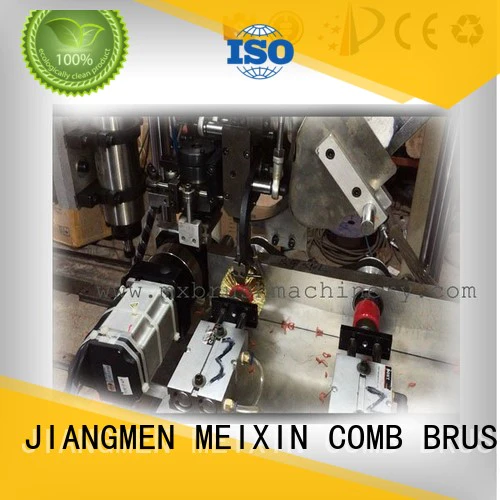 broom making machine for sale 3 grippers for bristle brush MEIXIN