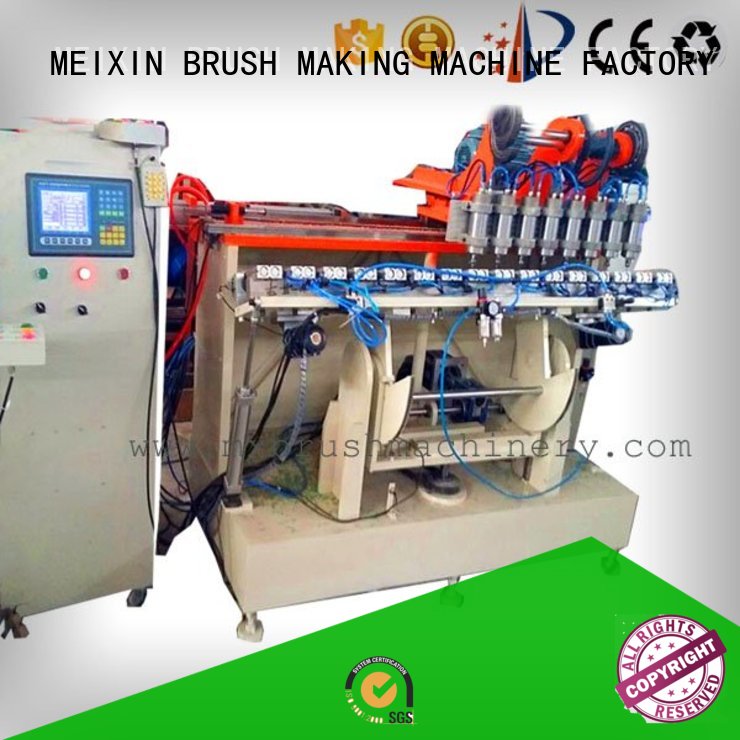 शौचालय ब्रश Meixin के लिए स्टेनलेस स्टील ब्रशिंग मशीन
