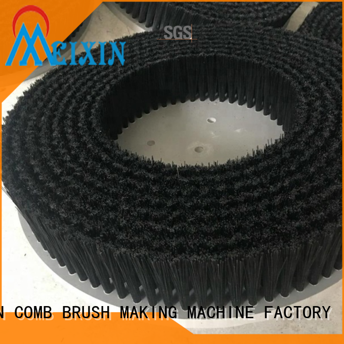 MEIXIN stapled nylon bristle brush factory price for car