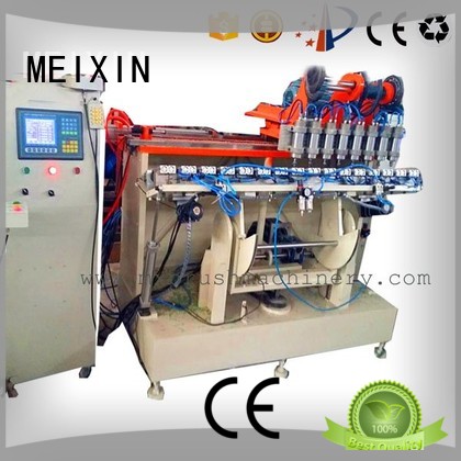 2 Tutucular 5 Eksenli Fırça Yapma Makinesi Çin'den Sanayi Meixin için
