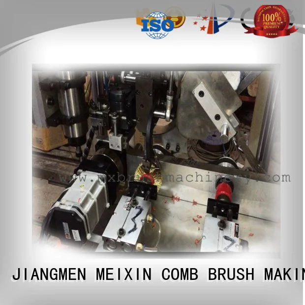 3 Axis 2 Drilling and 1 Tufting Wire Wheel Brush Making Machine