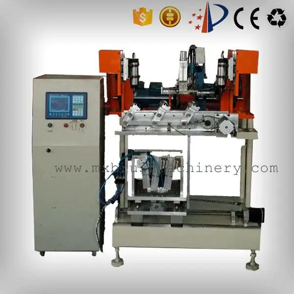 product-MX machinery-4 Axis 3 Heads Brush Drilling And Tufting Machine-img-4