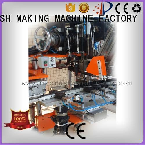 cabeças
 Qualidade CNC escova máquina de tufo Meixin marca e perfuração e perfuração de máquina de tufo
 eixo