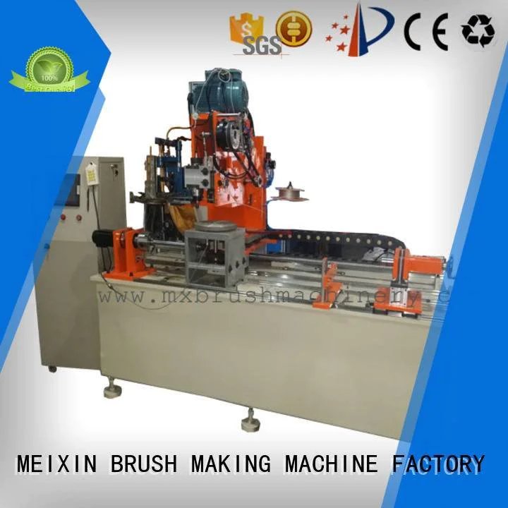 head axis Industrial Roller Brush And Disc Brush Machines MEIXIN