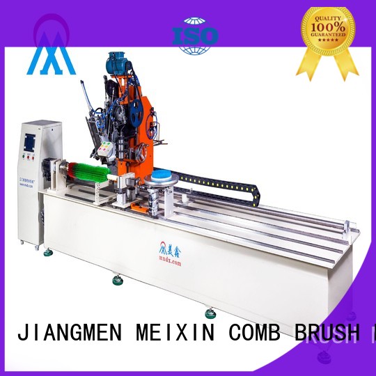 Independent Motion Industrial Roller Brush dan Disc Brush Machines Factory untuk PP Brush Meixin